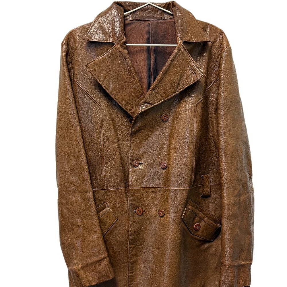 Swedish Vintage Leather Coat